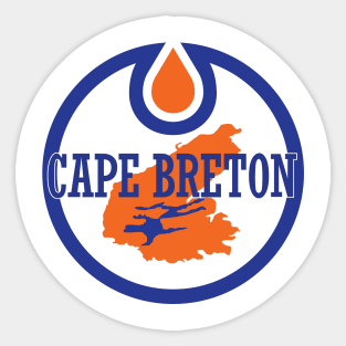 Cape Breton Oilers Sticker